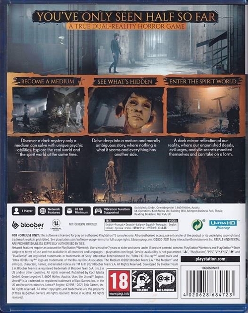 The Medium - PS5 (A Grade) (Genbrug)